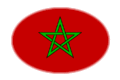 Flagge Marokko