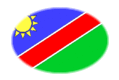 Flagge Namibia